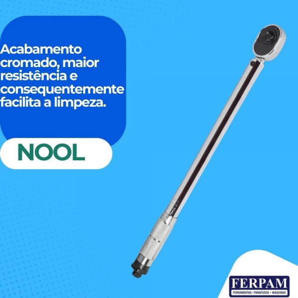 Torquímetro De Estalo 1/2 – 42 a 210nm Noll