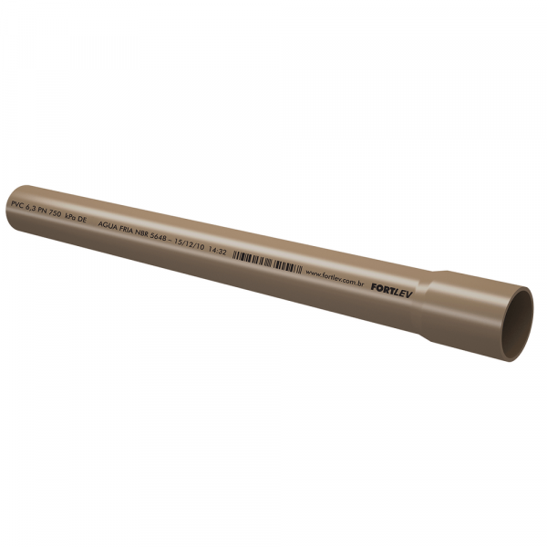 Tubo PVC Soldável 85x6M Fortlev
