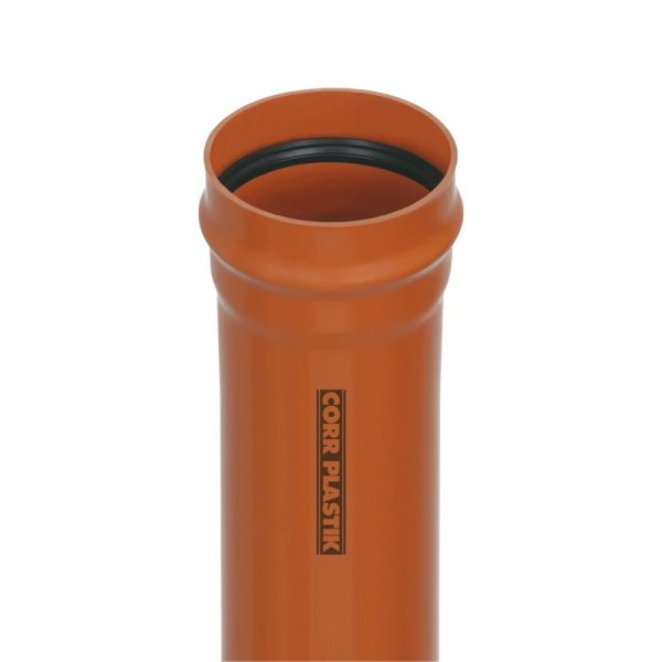6 Metros de Tubo Coletor Ocre JEI DN300 Corr Plastik
