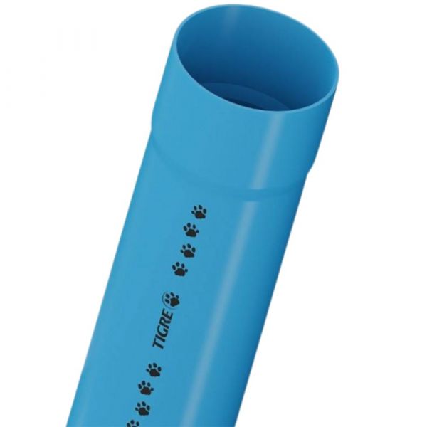 Tubo Irrigação PVC DN50 PN125 6 Metros Tigre