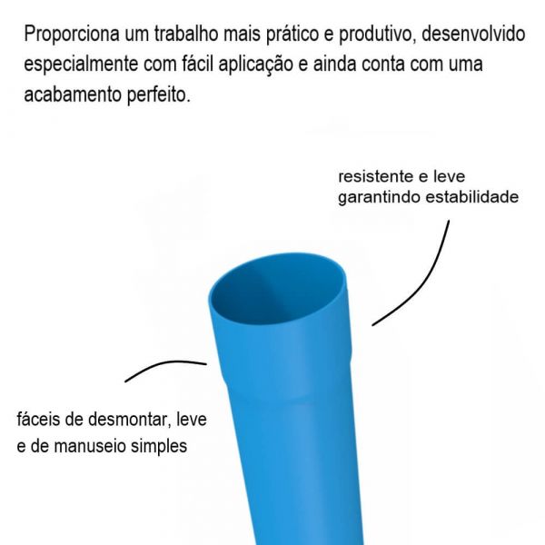 Tubo Pvc Agropecuário Pn 125 Dn 125 Asperbras