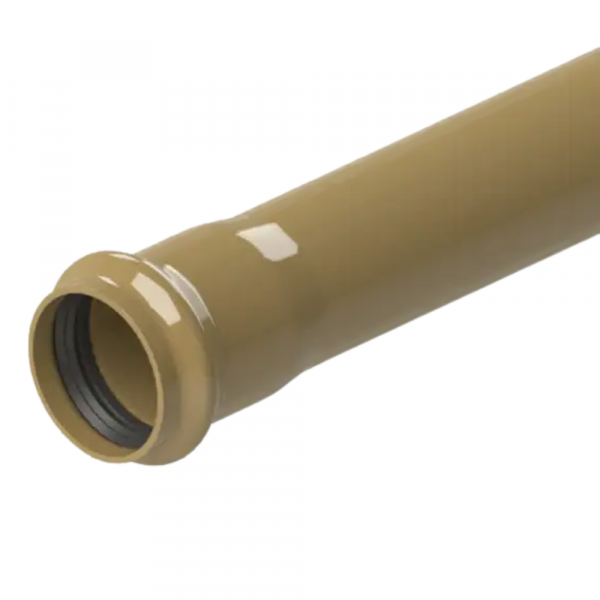 6 Metros de Tubo PVC PBA Adutora DN50/DE60 PN0 60MPA CL12 Asperbras