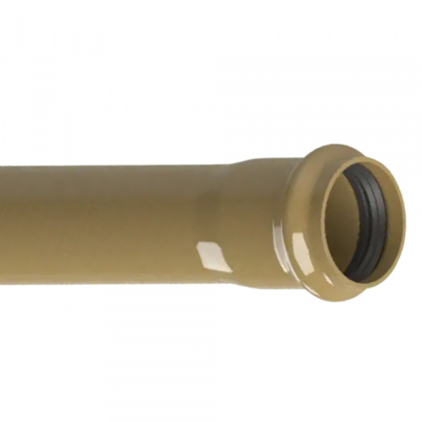 6 Metros de Tubo PVC PBA Adutora DN50/DE60 PN0 60MPA CL12 Asperbras