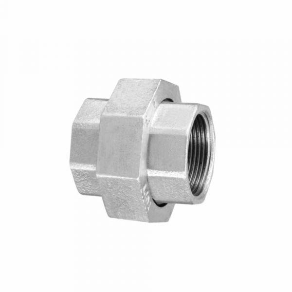 União Galvanizada Com Assento Bronze 1.1/2