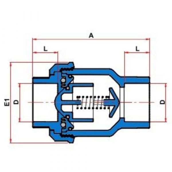 Válvula de Retenção Soldável 25mm Tigre