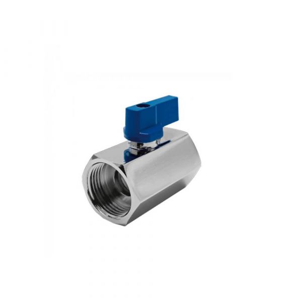 Válvula Esfera Mini 3/4 Bsp Latão Borboleta Pn16 Mga