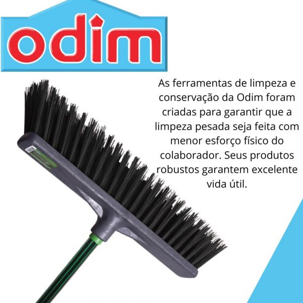 Vassoura Leve De Nylon 40cm Odim