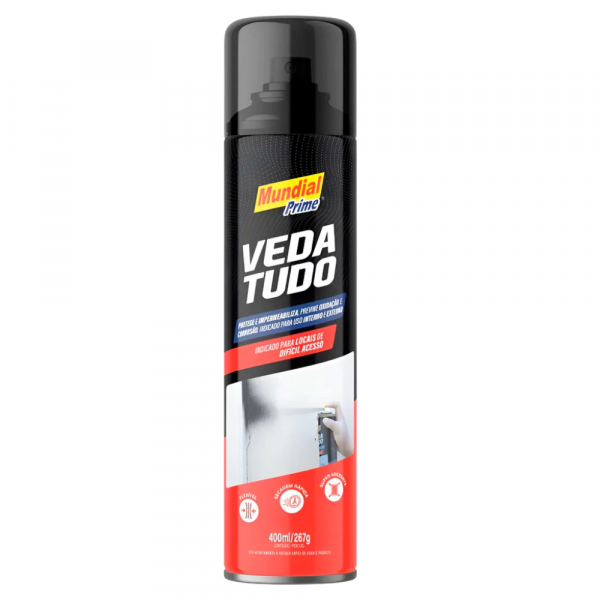 Veda Tudo AE0500008 400ml 267g Preto Mundial Prime